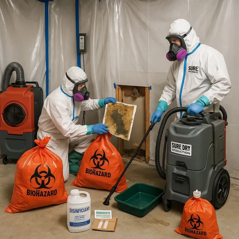 Contaminated Water Handling Protocols process in Tecumseh, OK