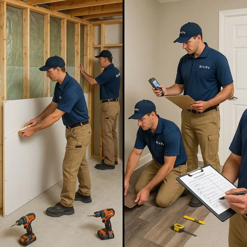 Repairs and Reconstruction process in Tecumseh, OK